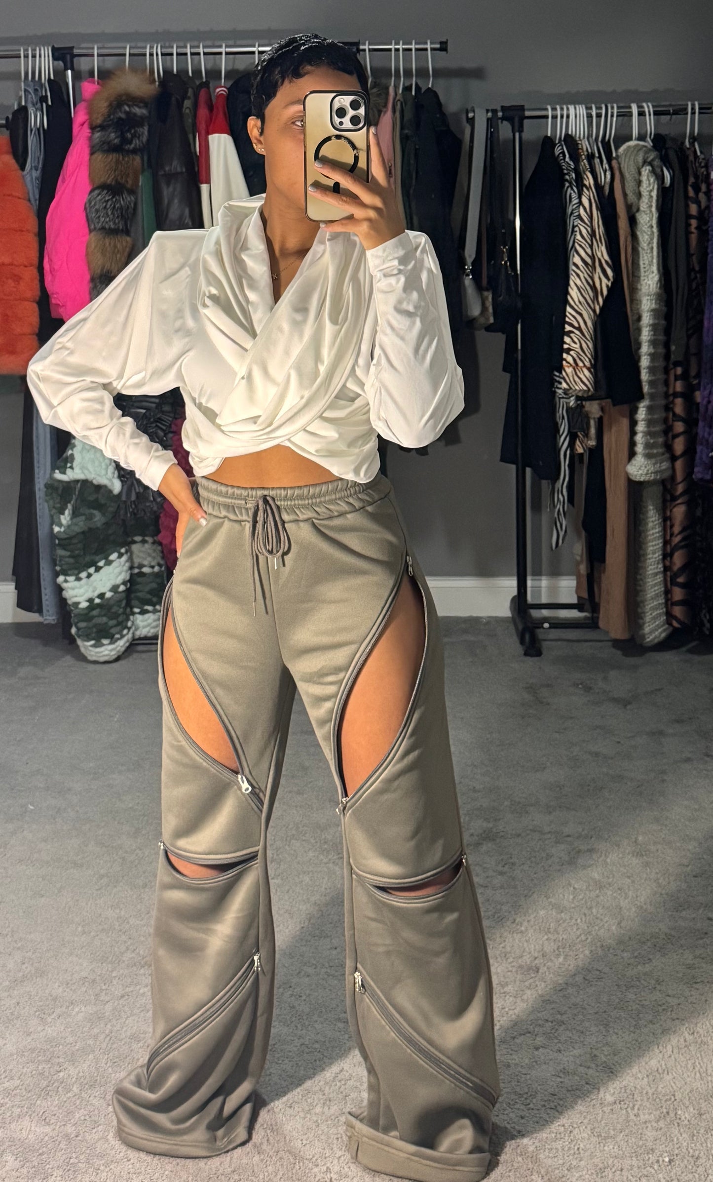 The "Zip Me Up" Sweatpants