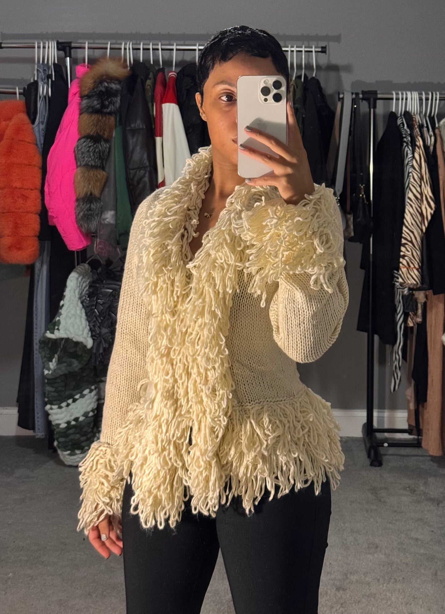 The "Fringed" Sweater