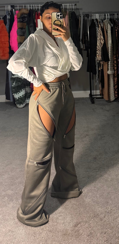 The "Zip Me Up" Sweatpants