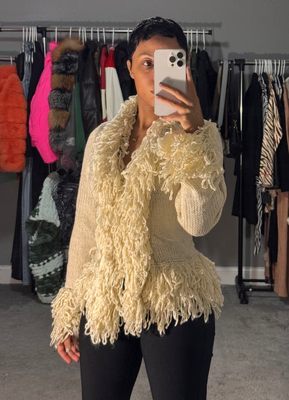 The "Fringed" Sweater