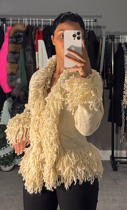 The "Fringed" Sweater